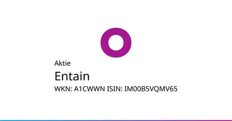 Entain Aktie (A1CWWN,IM00B5VQMV65) .
